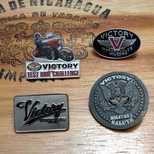 Victory Motorcycle hat pins